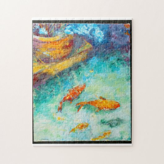 Koi Art puzzle Legpuzzel (Verticaal)