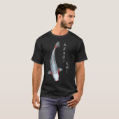 Koi Asagi Variëteit T-shirt (Voorkant volledig)