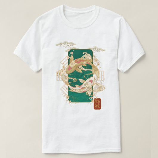 Koi Ascension T-shirt (Design voorkant)