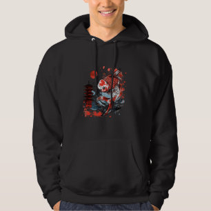 Koi Aziatische Karper Koi Vis Japanse Vijver Lover Hoodie