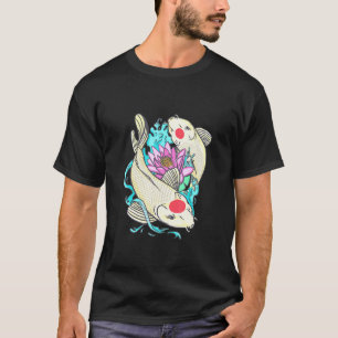 Koi Azië Vis Japan Tuin T-shirt