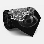 Koi B&W Stropdas (Opgerold)