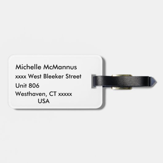 Koi Bagagelabel (Achterkant horizontaal)