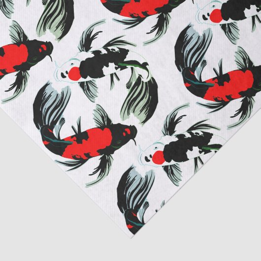 Koi Balance Tissuepapier (Detail)