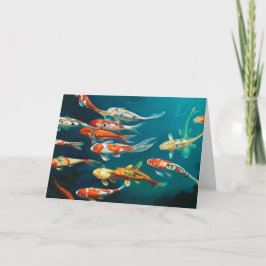 Koi Ballet - Bedankkaart