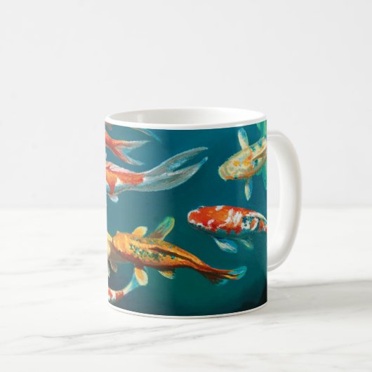 Koi Ballet - Koffiemok (Voorkant rechts)