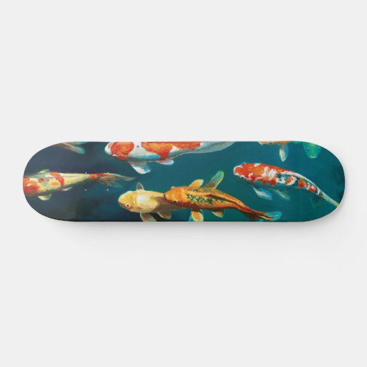 Koi Ballet - Persoonlijk Skateboard (Horizontaal)
