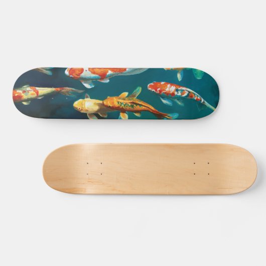 Koi Ballet - Persoonlijk Skateboard (Horizontaal)
