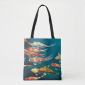 Koi Ballet - Tote Bag (Voorkant)