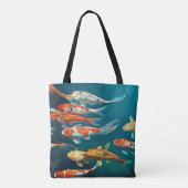 Koi Ballet - Tote Bag (Achterkant)