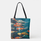 Koi Ballet - Tote Bag (Achterkant)