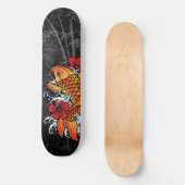 Koi Bamboo Persoonlijk Skateboard (Voorkant)