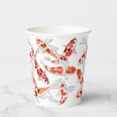 Koi-bekerkoppen voor vispapier papieren bekers (Voorkant)