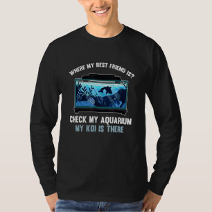 Koi Beste Vriend Japanse Koi Karper Nishikigoi Azi T-shirt
