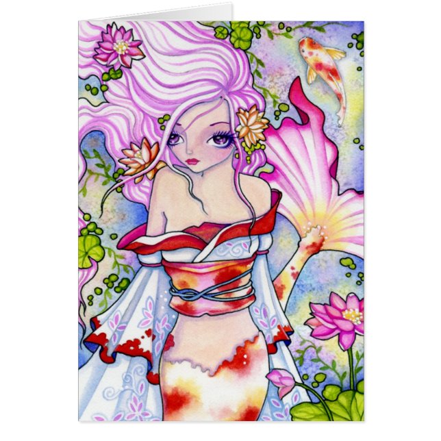 Koi - blanco kaart (Voorkant)