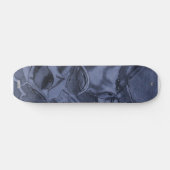 Koi (blauw) persoonlijk skateboard (Horizontaal)