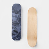 Koi (blauw) persoonlijk skateboard (Voorkant)