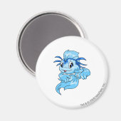 Koi Blue Magneet (Voorkant / Achterkant)