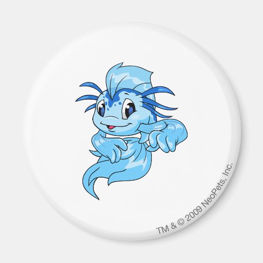 Koi Blue Magneet (Voorkant)