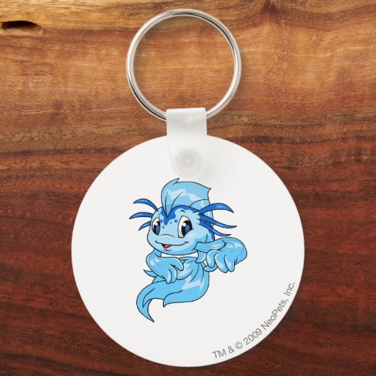 Koi Blue Sleutelhanger (Voorkant)