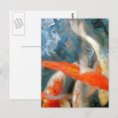 Koi Briefkaart (Voorkant / Achterkant)