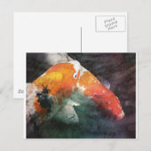 Koi Briefkaart (Voorkant / Achterkant)