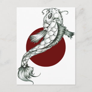 Koi Briefkaart