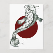 Koi Briefkaart (Voorkant)