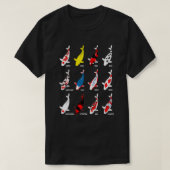 Koi Briet Names Koicarp Koifish Garden Pond Fish T-shirt (Design voorkant)