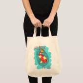 Koi Bring Me Joy Fun Fish Love Epic Motto Tote Bag (Voorkant (product))