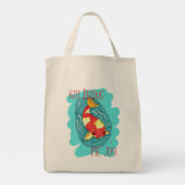 Koi Bring Me Joy Fun Fish Love Epic Motto Tote Bag (Achterkant)