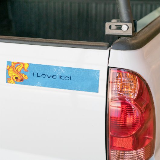 Koi Bumpersticker (Op Truck)