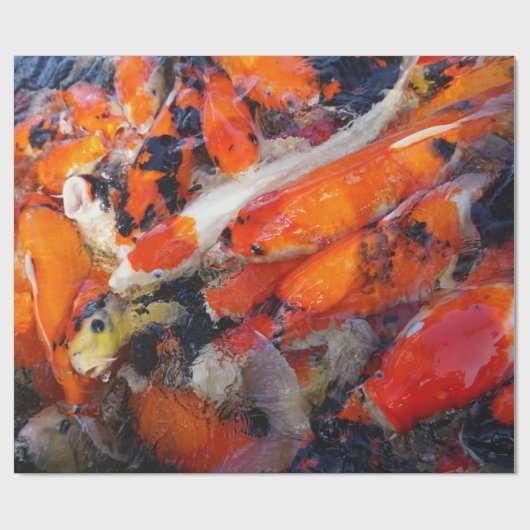 Koi Cadeaupapier (Vlak)