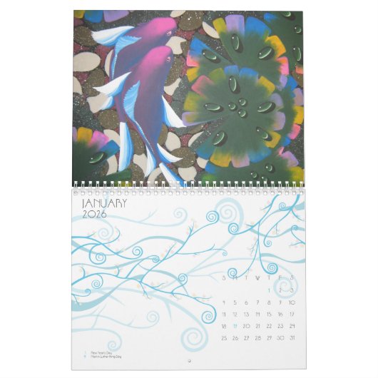 koi calender kalender (Jan 2026)