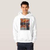 Koi Calibe Fish Design Hoodie T-shirt (Voorkant volledig)