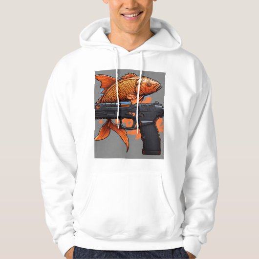 Koi Calibe Fish Design Hoodie T-shirt (Voorkant)