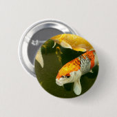 Koi Carp Badge Ronde Button 5,7 Cm (Voorkant /achterkant)