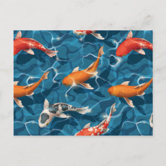 Koi Carp briefkaart
