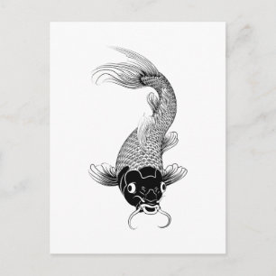 Koi Carp Briefkaart