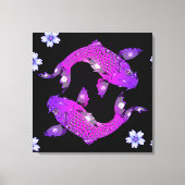 Koi-carp Canvas Afdruk (Voorkant)