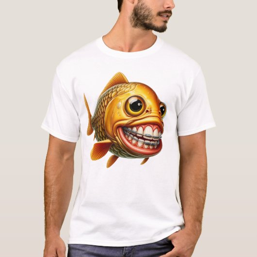 Koi Carp Design T-shirt (Voorkant)