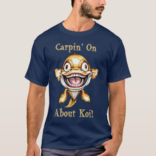 Koi Carp Design T-shirt (Voorkant)