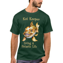 Koi Carp Design T-shirt