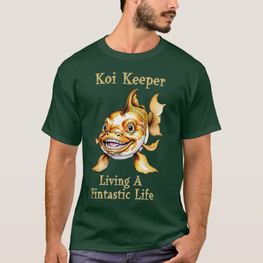 Koi Carp Design T-shirt (Voorkant)