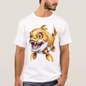 Koi Carp Design T-shirt (Voorkant)