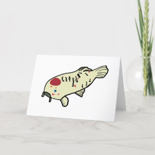 Koi Carp Feestdagen Kaart