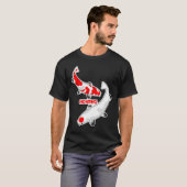 KOI Carp Fish - Nishikigoi KOHAKU 2 T-Shirt (Voorkant volledig)