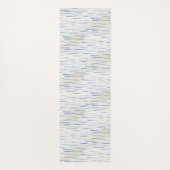 Koi Carp Fish Oranje Green over water op Yogamat (Achterkant)