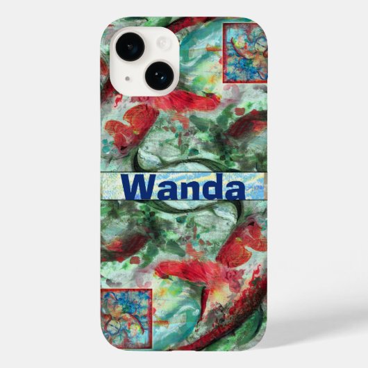 Koi Carp Fish Painting Case-Mate iPhone Case (Achterkant)