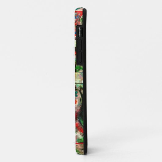 Koi Carp Fish Painting iPhone Case (Achterkant/links)